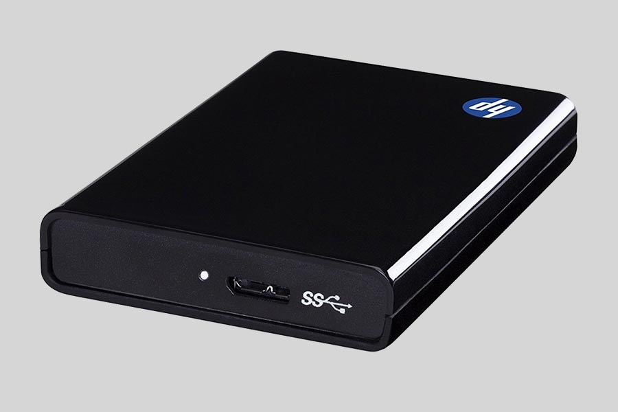 HP external HDD Data Recovery