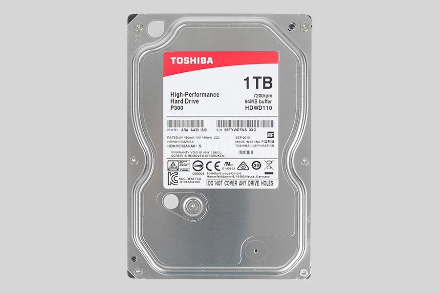 Toshiba HDD Data Recovery