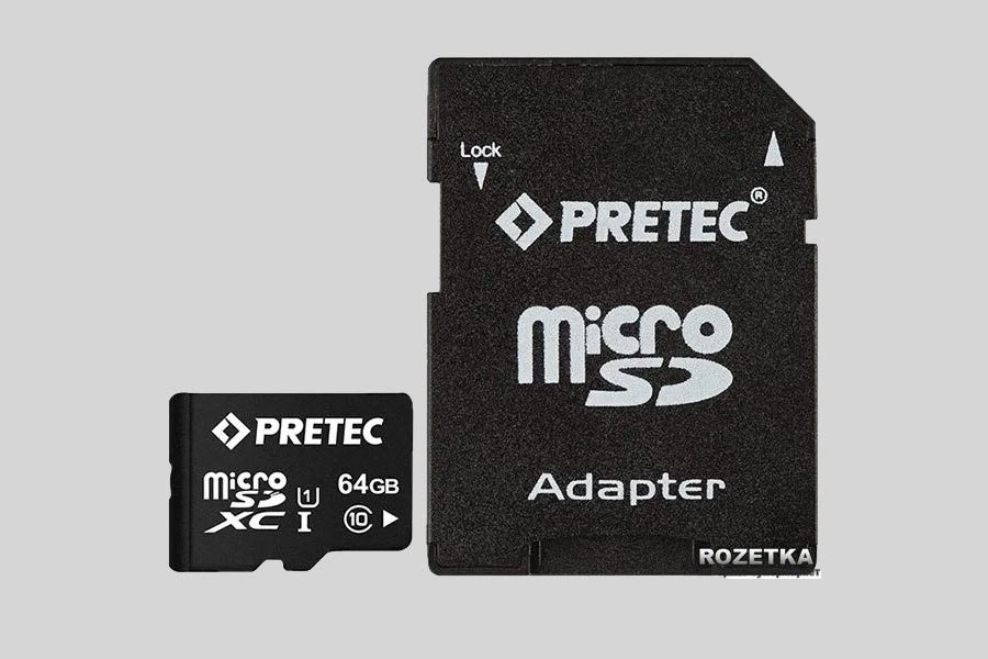 Pretec Memory Card Data Recovery