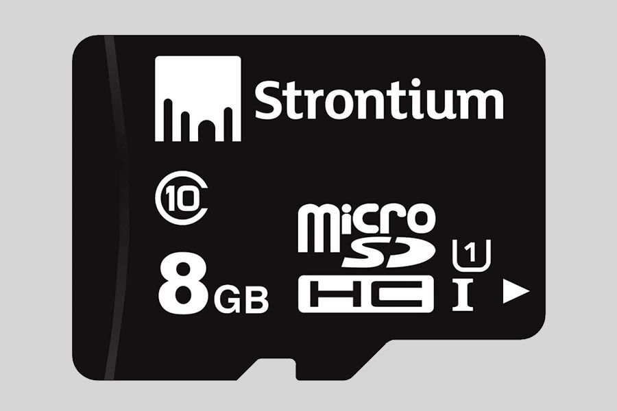 Strontium Memory Card Data Recovery