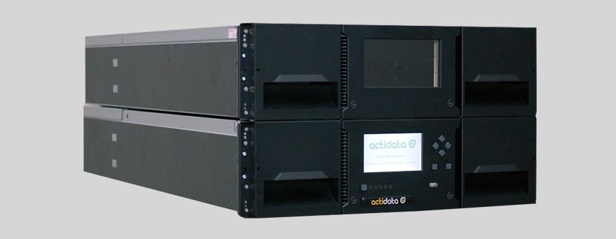 How to recover data from NAS Actidata actiLib Kodiak 3407