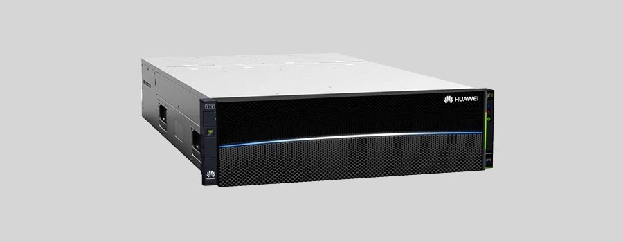 How to recover data from NAS Huawei OceanStor 5800