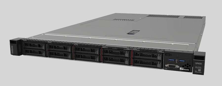 How to Retrieve Accidentally Deleted NAS Lenovo ThinkSystem SR635 Rack Server Files