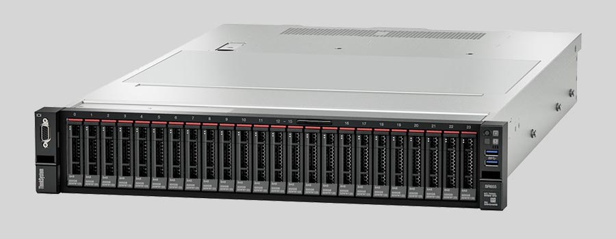 How to recover data from NAS Lenovo ThinkSystem SR655 Rack Server