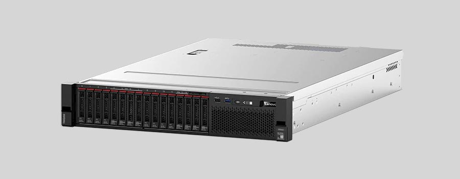 How to Recover Lost Data from a NAS Lenovo ThinkSystem SR850 Mission-Critical Server Device