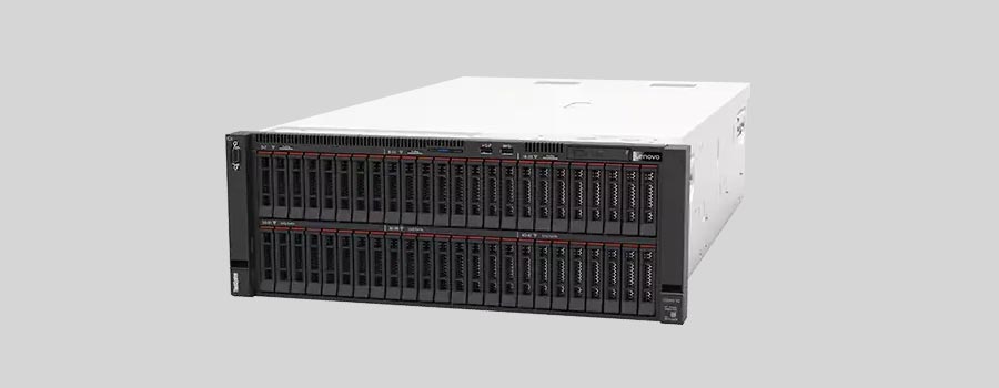 How to recover data from NAS Lenovo ThinkSystem SR860 V2 Mission-Critical Server