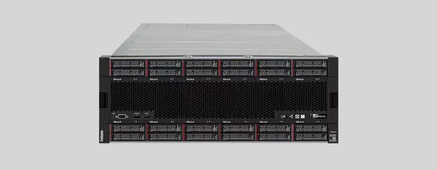 How to recover data from NAS Lenovo ThinkSystem SR950 Mission-Critical Server