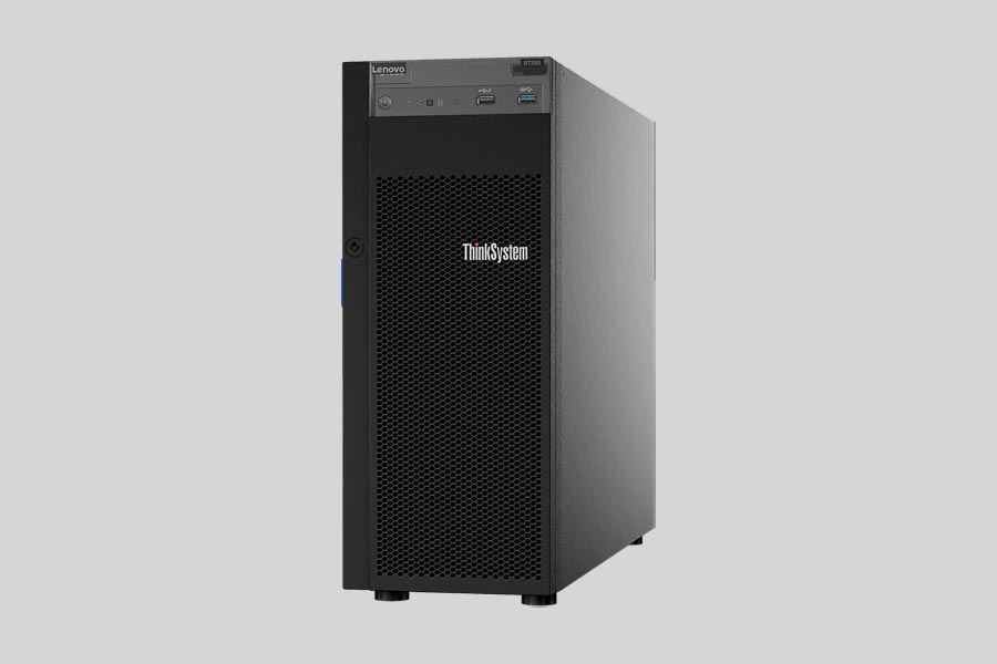 How to recover data from NAS Lenovo ThinkSystem ST250 Tower Server