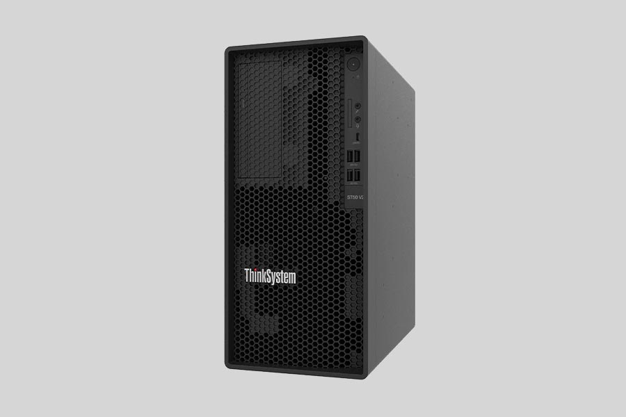 How to recover data from NAS Lenovo ThinkSystem ST50 V2