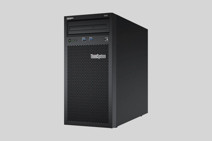 How to recover data from NAS Lenovo ThinkSystem ST50