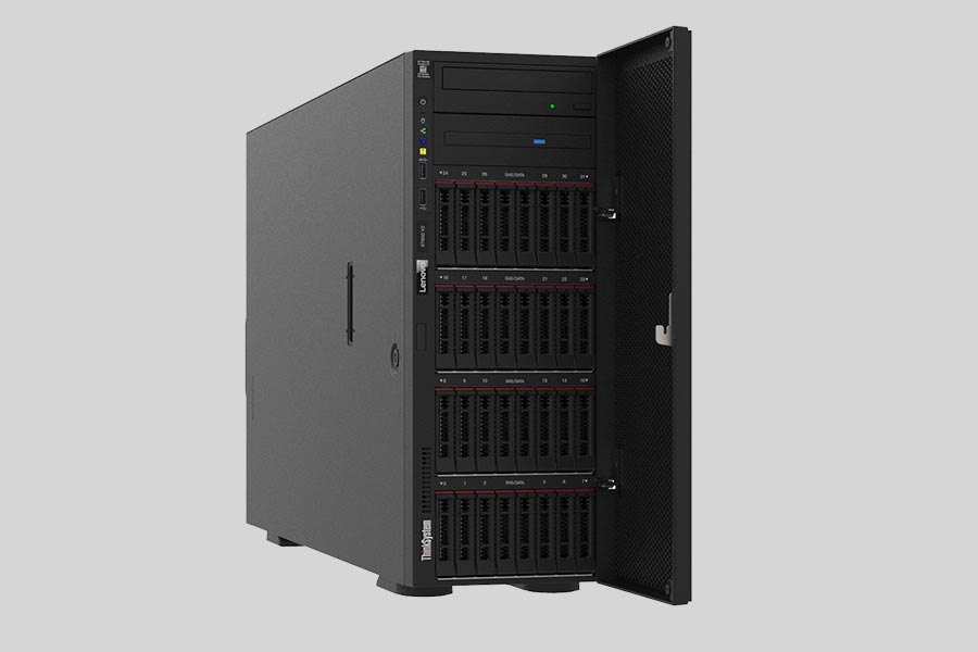 How to recover data from NAS Lenovo ThinkSystem ST650 V2 Tower Server