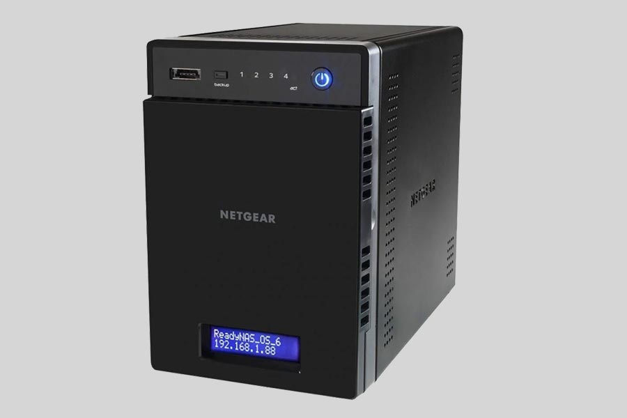 How to Extract Data from a RAID Disk When NAS Netgear ReadyNAS RN204 is Unresponsive