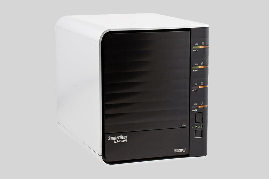 How to recover data from NAS Promise SmartStor NS4300N