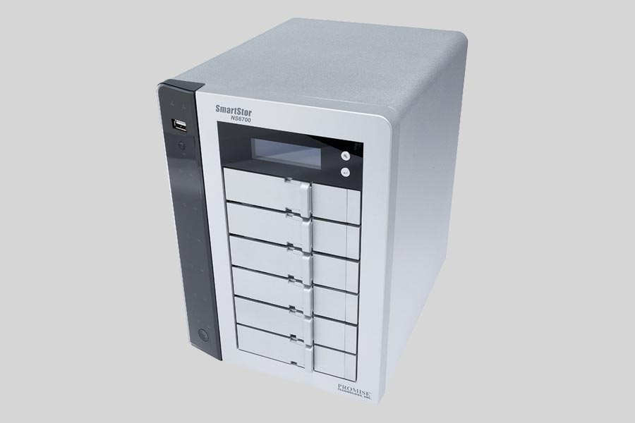How to recover data from NAS Promise SmartStor NS6700