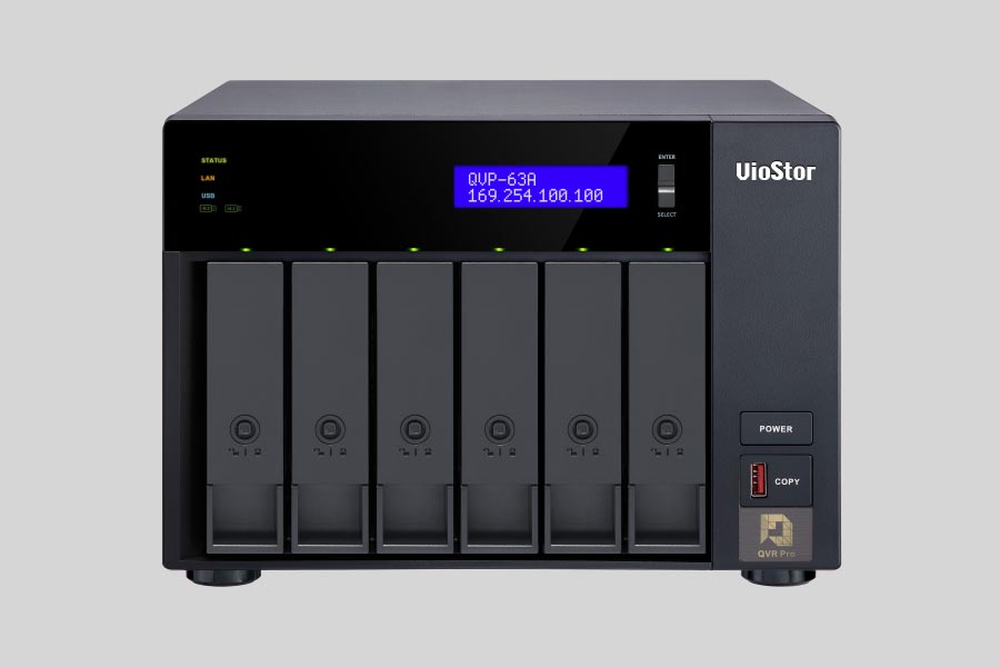 How to recover data from NAS QNAP QVP-63A
