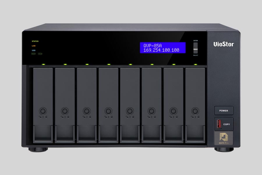 How to recover data from NAS QNAP QVP-85A