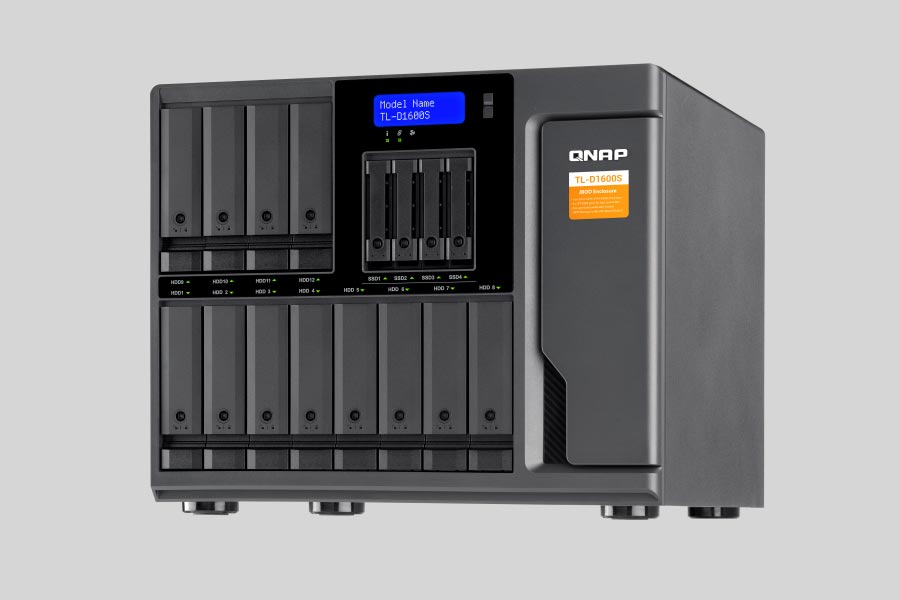 How to recover data from NAS QNAP TL-D1600S