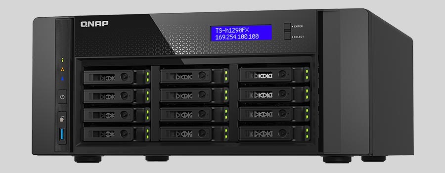How to recover data from NAS QNAP TS-h1290FX