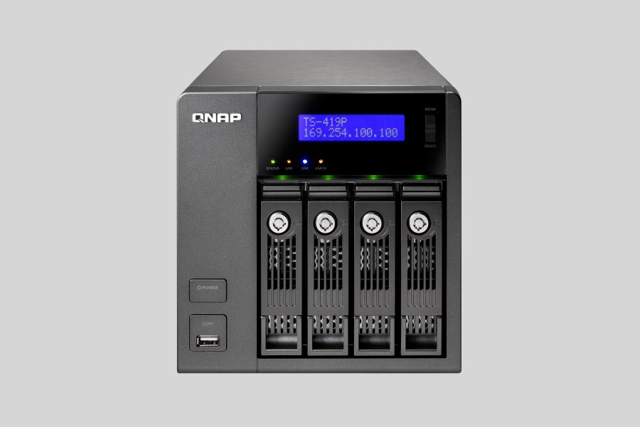 How to recover data from NAS QNAP Turbo Station TS-419P / TS-419P II / TS-419P+