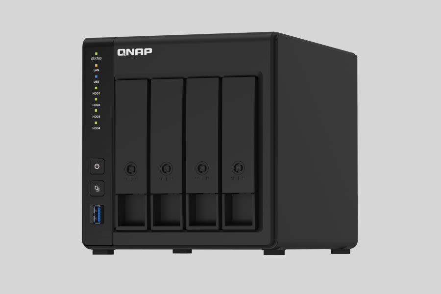How to recover data from NAS QNAP Turbo Station TS-451D2 / TS-451DeU