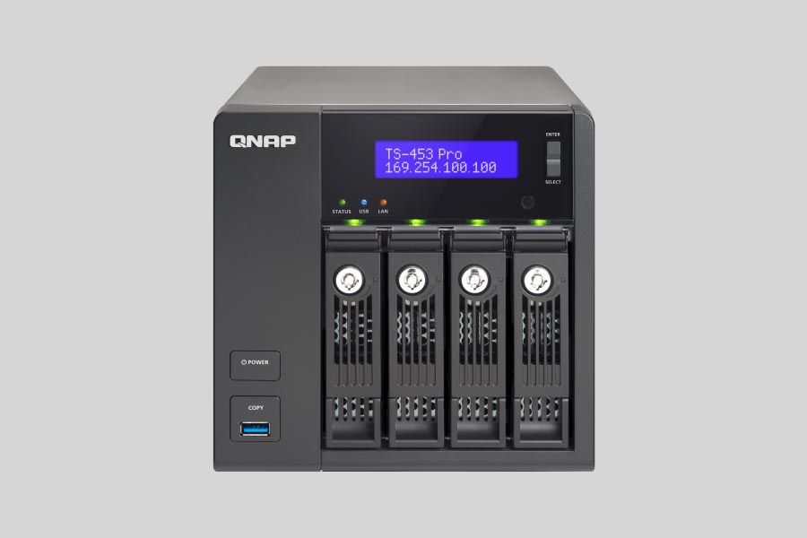 How to recover data from NAS QNAP Turbo Station TS-453 Pro