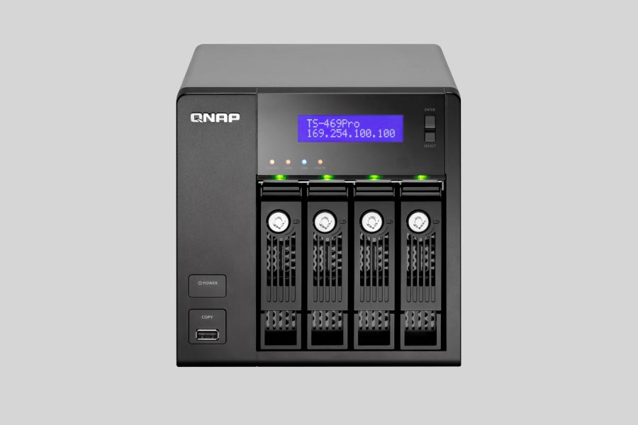 How to recover data from NAS QNAP Turbo Station TS-469 Pro / TS-469L