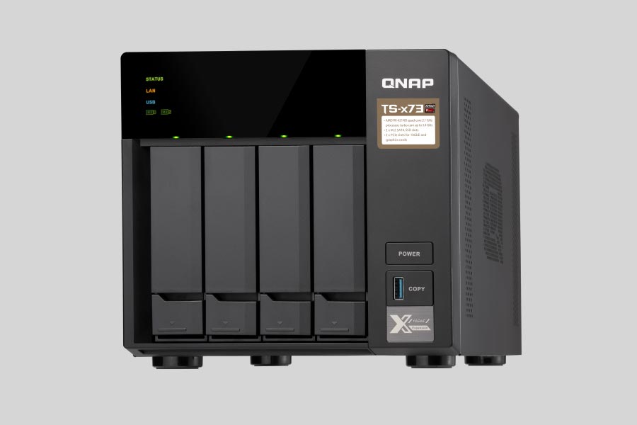How to recover data from NAS QNAP Turbo Station TS-473 / TS-473A