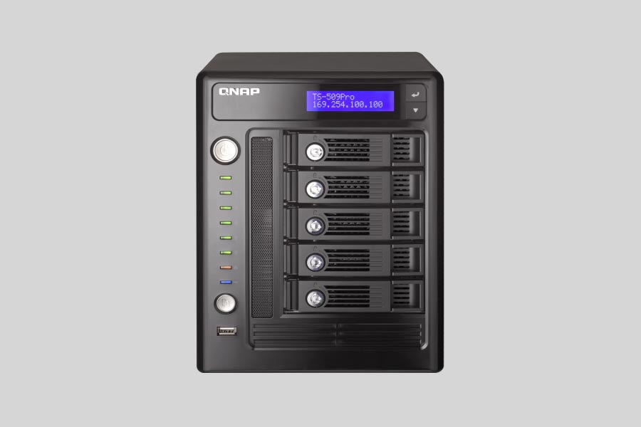 How to recover data from NAS QNAP Turbo Station TS-509 Pro