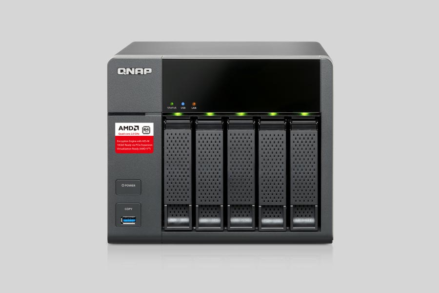 How to recover data from NAS QNAP Turbo Station TS-563