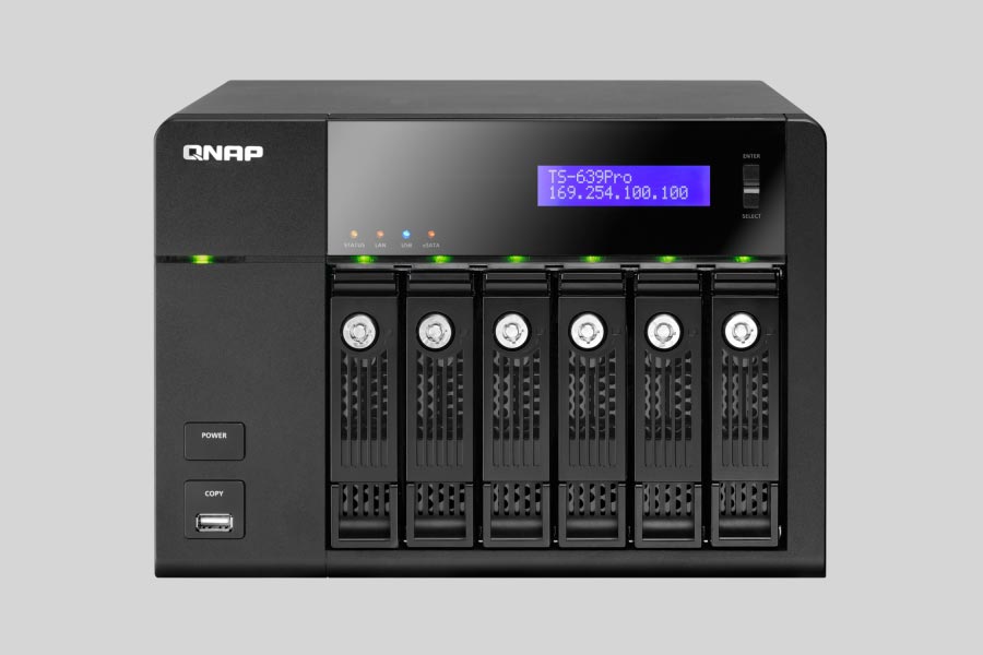 How to recover data from NAS QNAP Turbo Station TS-639 Pro