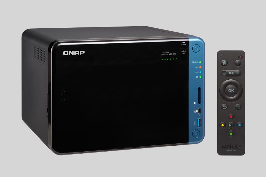 How to recover data from NAS QNAP Turbo Station TS-653B / TS-653D