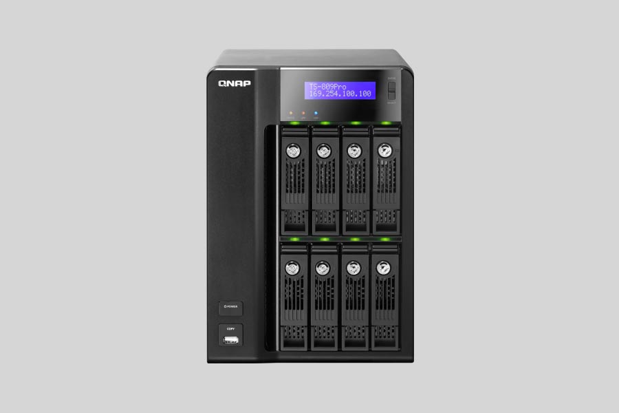 How to recover data from NAS QNAP Turbo Station TS-809 Pro / TS-809U-RP