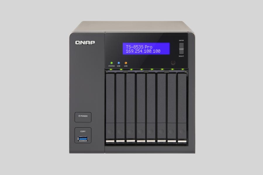 How to recover data from NAS QNAP Turbo Station TS-853S Pro
