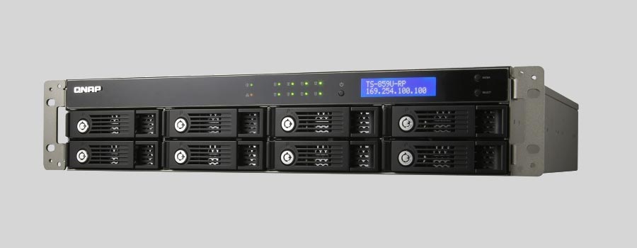How to recover data from NAS QNAP Turbo Station TS-859U-RP