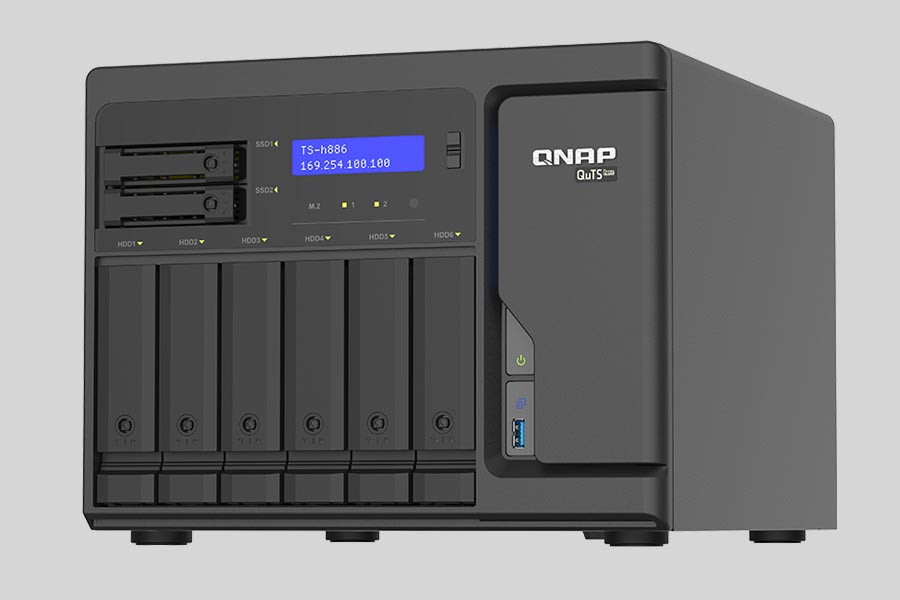 How to recover data from NAS QNAP Turbo Station TS-h886