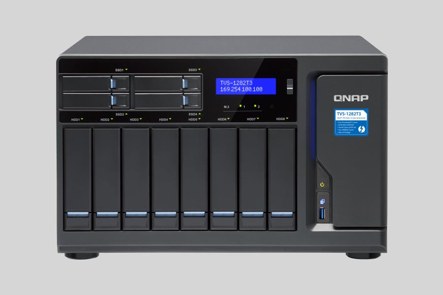 How to recover data from NAS QNAP TVS-1282T3