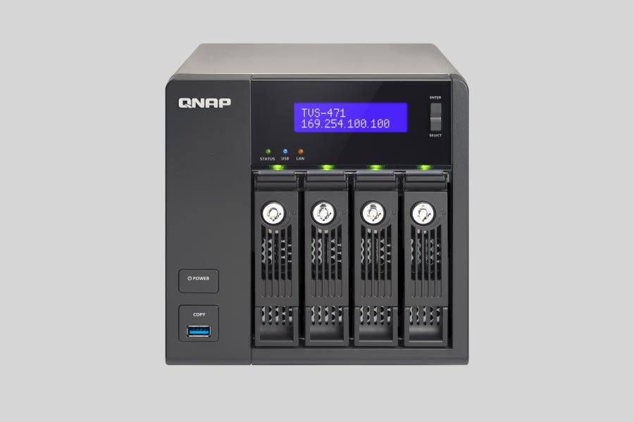 How to recover data from NAS QNAP TVS-471