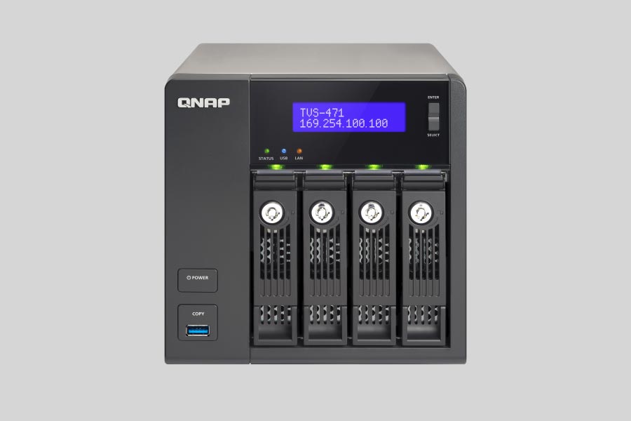 NAS QNAP TVS-471 RAID Arrays: Identifying and Recovering from Mechanical and Logical Failures