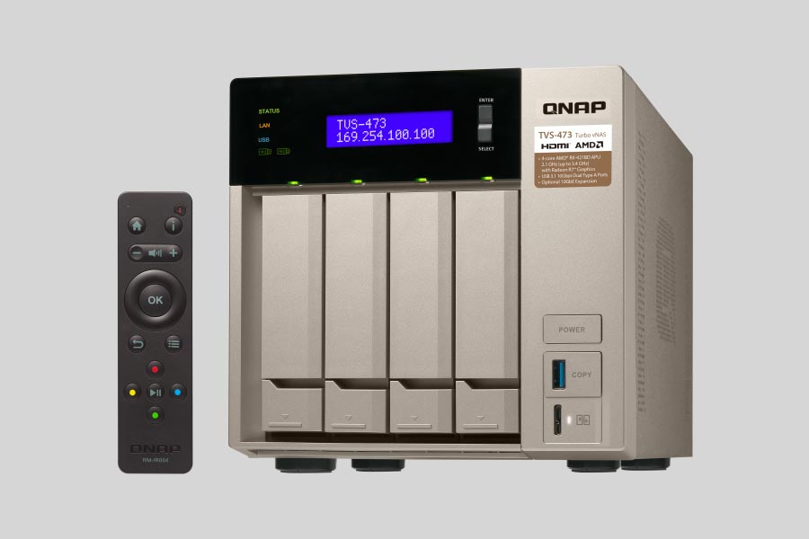 How to recover data from NAS QNAP TVS-473