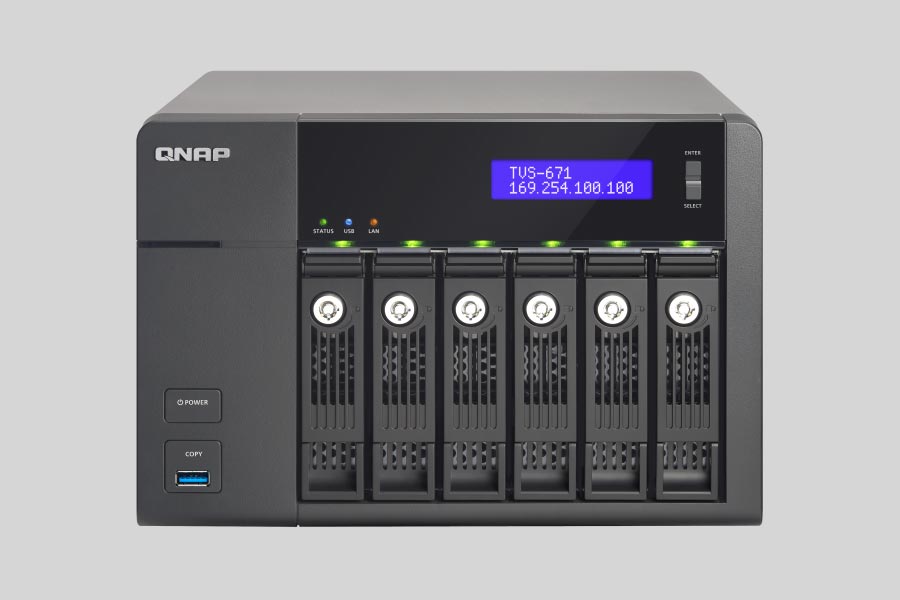 How to recover data from NAS QNAP TVS-671