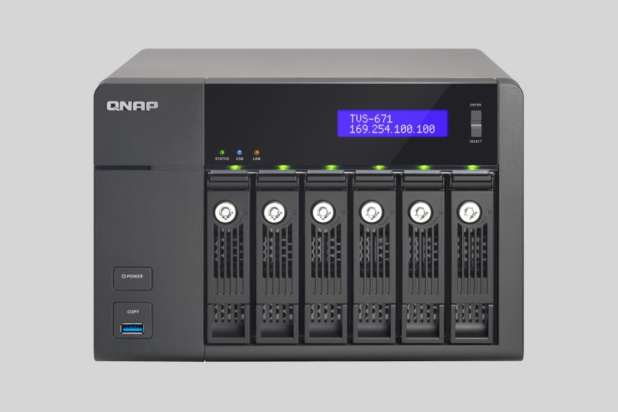 Features of NAS QNAP TVS-671 Data Recovery in Home Conditions