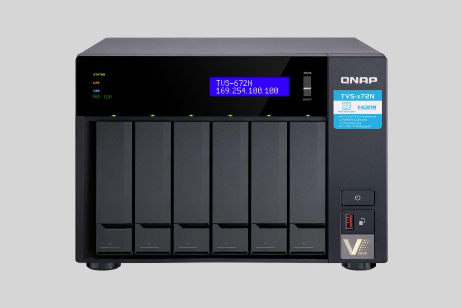 How to recover data from NAS QNAP TVS-672N