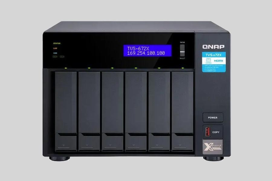 How to recover data from NAS QNAP TVS-672X