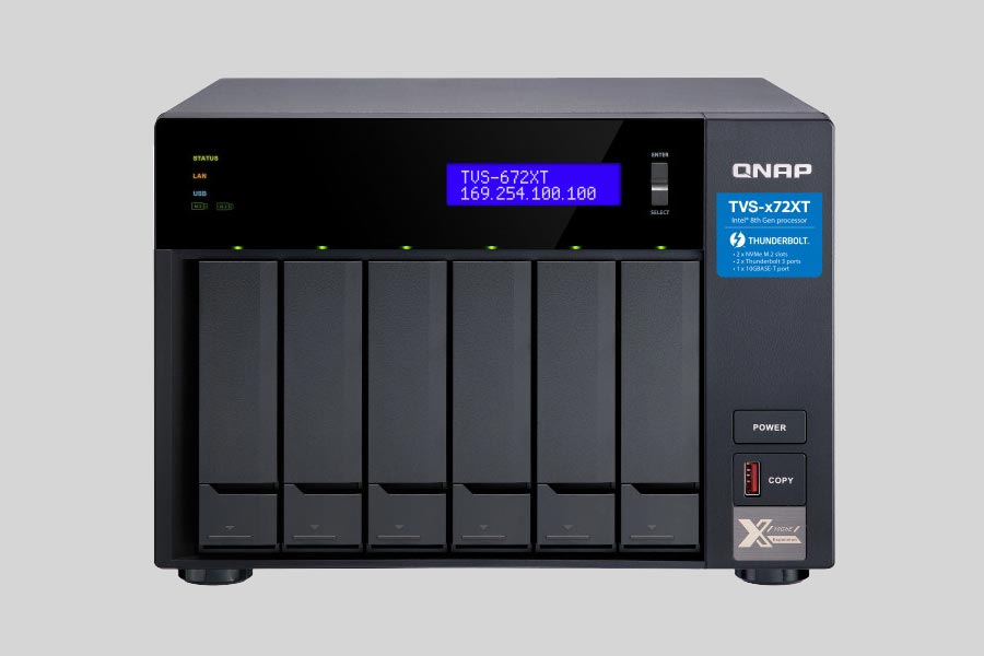 How to recover data from NAS QNAP TVS-672XT