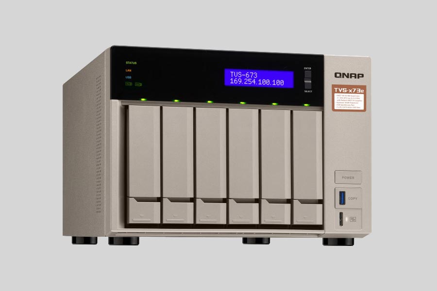 How to recover data from NAS QNAP TVS-673e