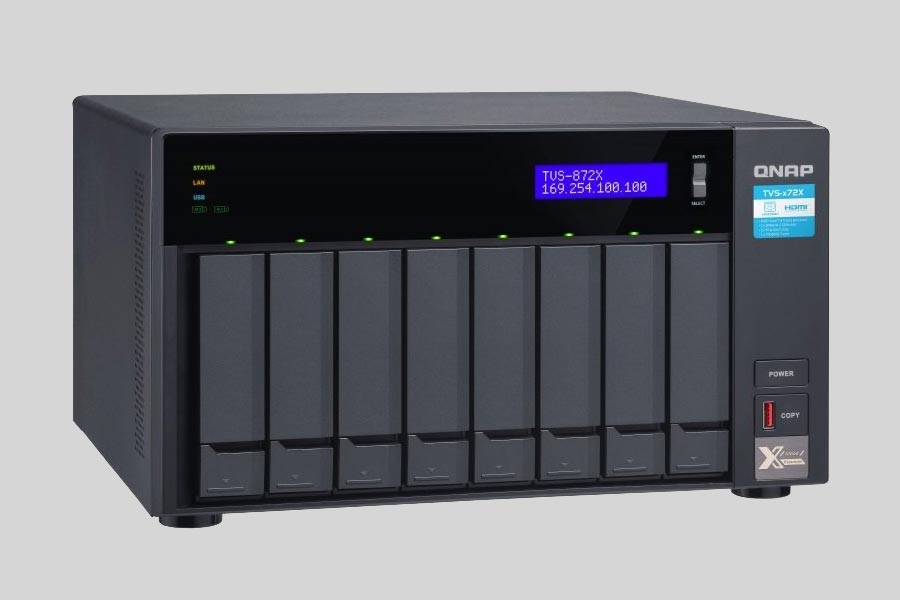How to recover data from NAS QNAP TVS-872X