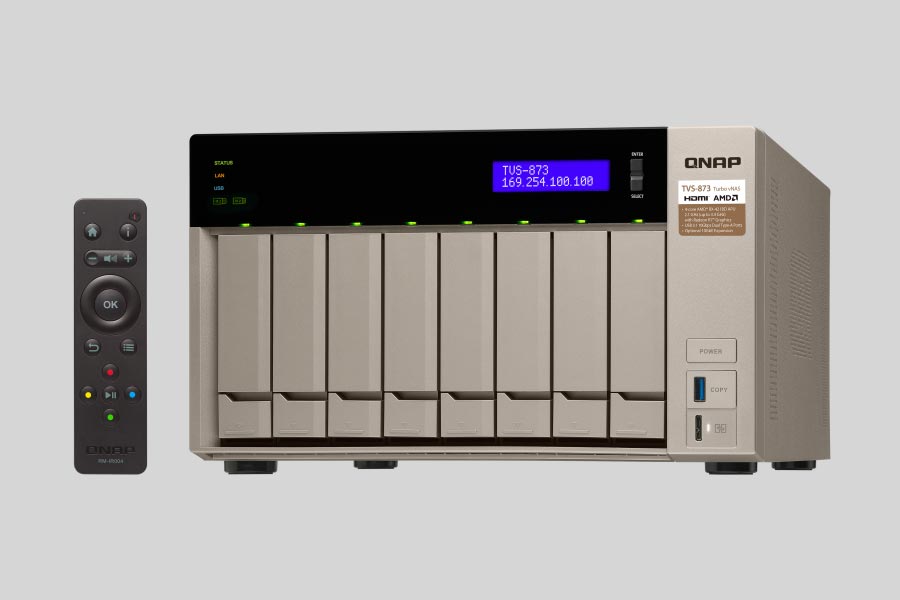 How to recover data from NAS QNAP TVS-873