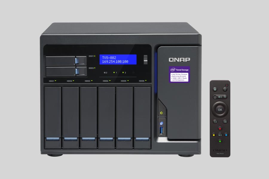 How to recover data from NAS QNAP TVS-882