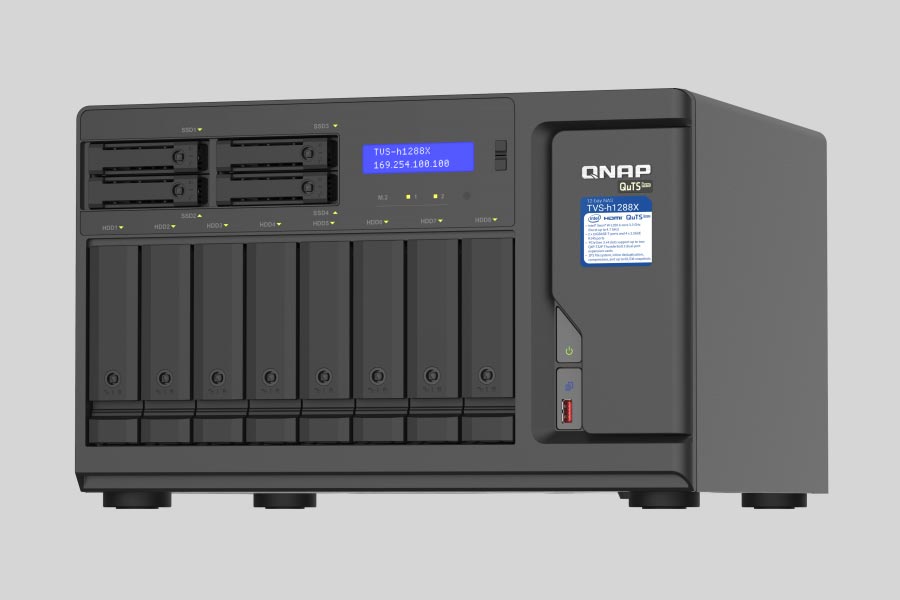 How to recover data from NAS QNAP TVS-h1288X