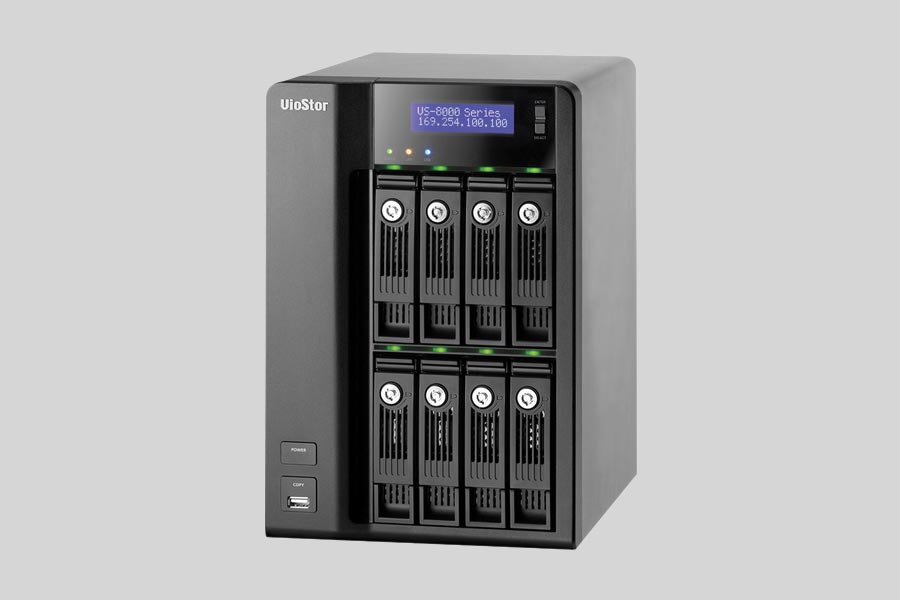 How to recover data from NAS QNAP VS-8024